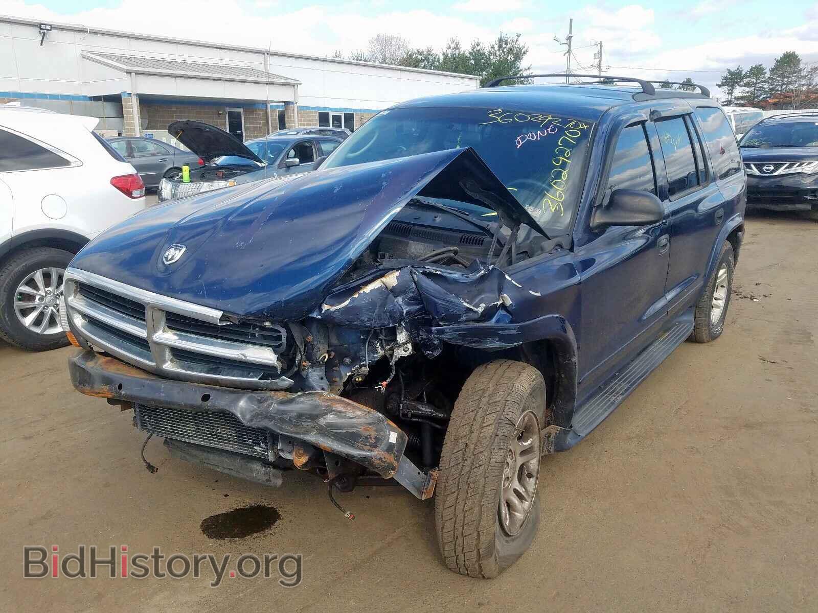 2003 DODGE DURANGO - VIN: 1D4HS48N83F508516 - Фото 2