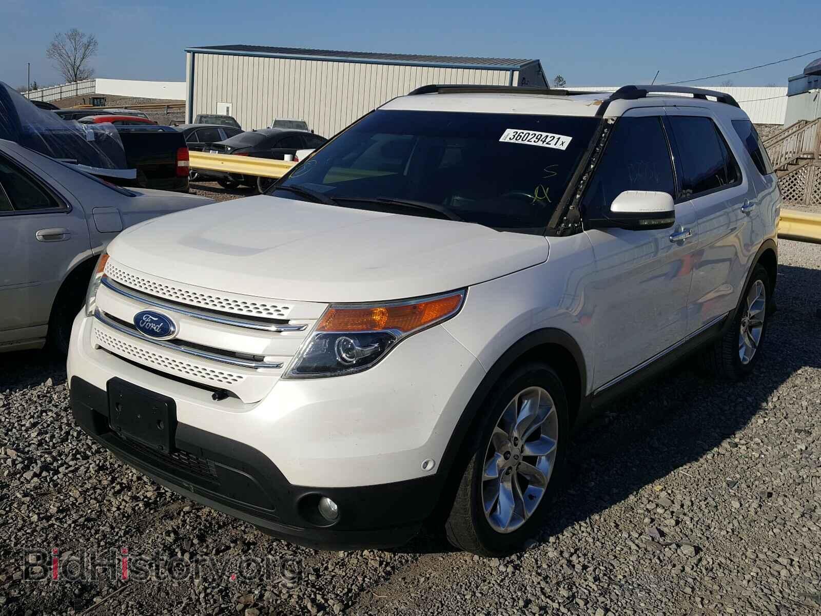 2012 FORD EXPLORER - VIN: 1FMHK7F82CGA70724 - Фото 2