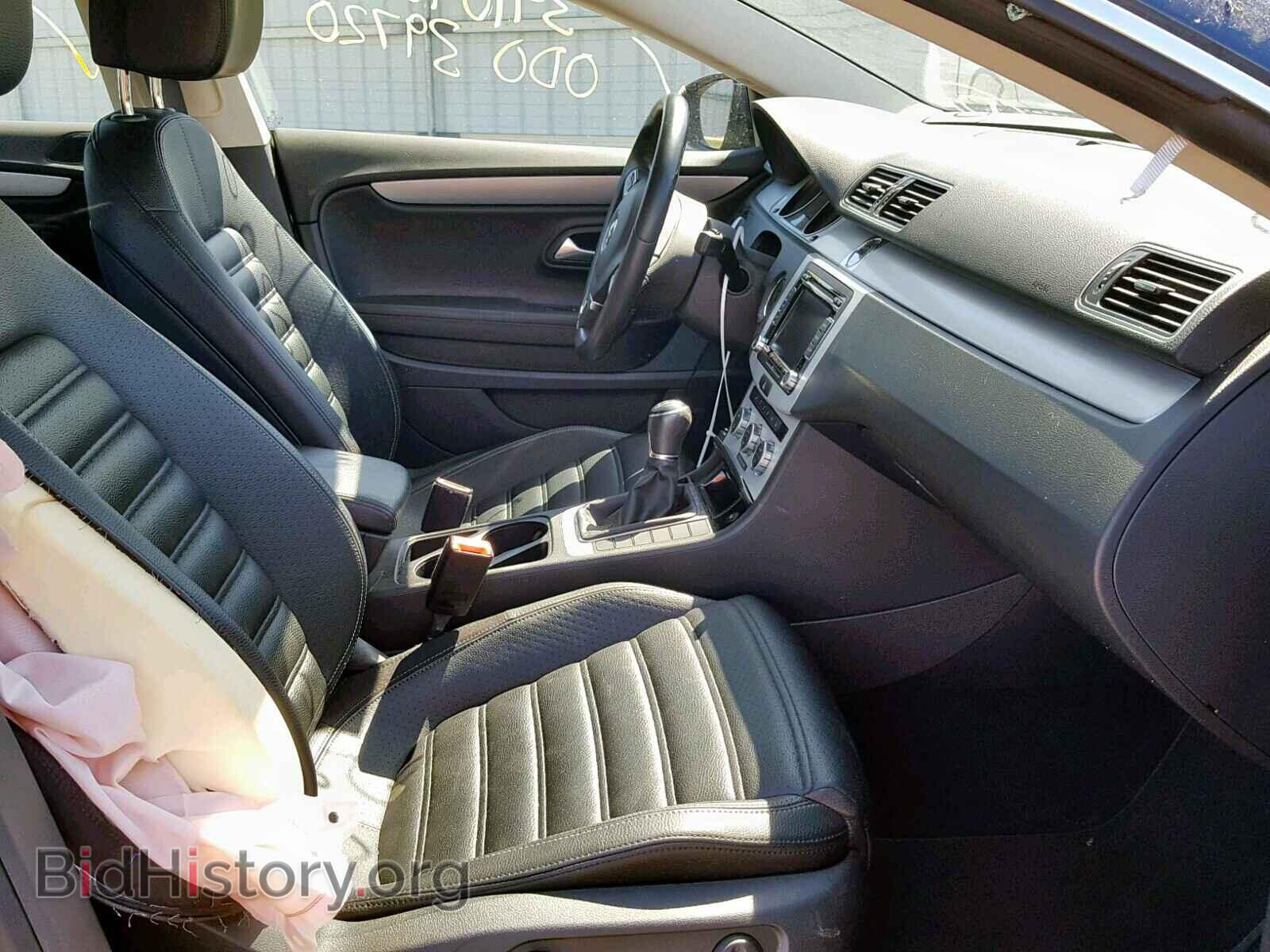 2013 VOLKSWAGEN CC - VIN: WVWAN7AN4DE520977 - Фото 5