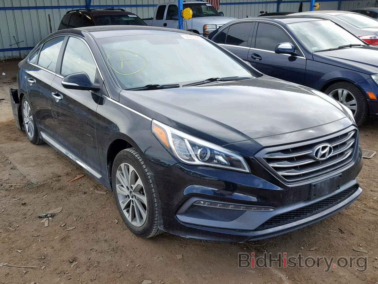 Фотография 5NPE34AF0FH084405 - HYUNDAI SONATA 2015