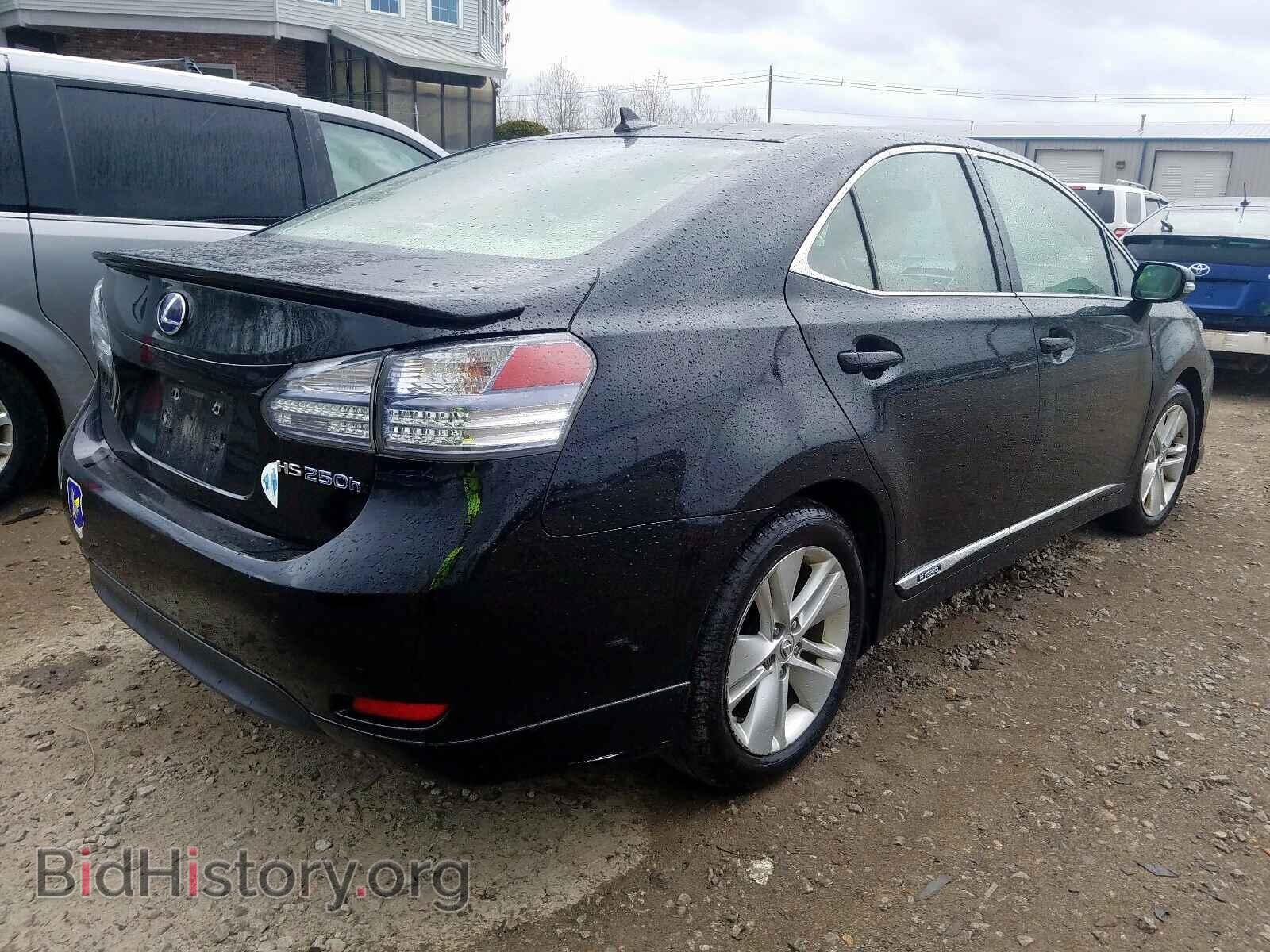 2011 LEXUS HS - VIN: JTHBB1BAXB2047556 - Photo 4