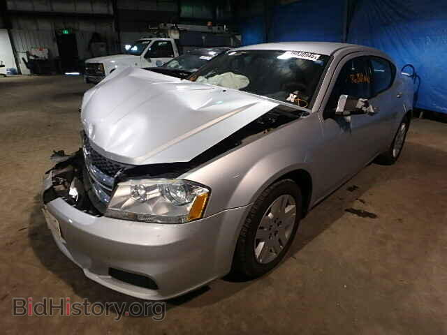 2012 DODGE AVENGER - VIN: 1C3CDZAB1CN132699 - Фото 2