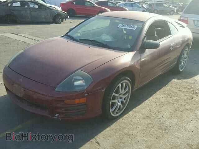 2001 MITSUBISHI ECLIPSE - VIN: 4A3AC44G81E181277 - Фото 2