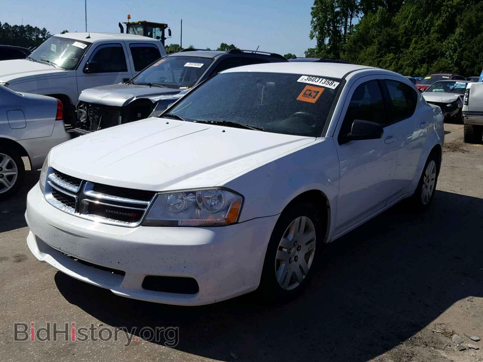 2014 DODGE AVENGER - VIN: 1C3CDZAB8EN216831 - Photo 2