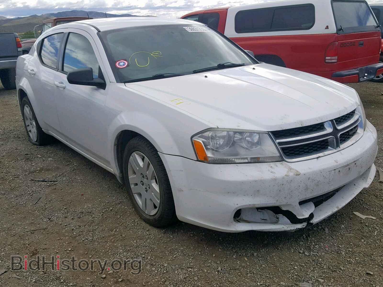 Фотография 1C3CDZAB6DN581832 - DODGE AVENGER 2013