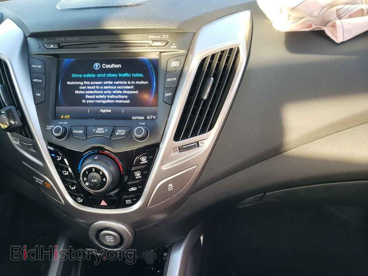2012 HYUNDAI VELOSTER - VIN: KMHTC6AD2CU067801 - Фото 9