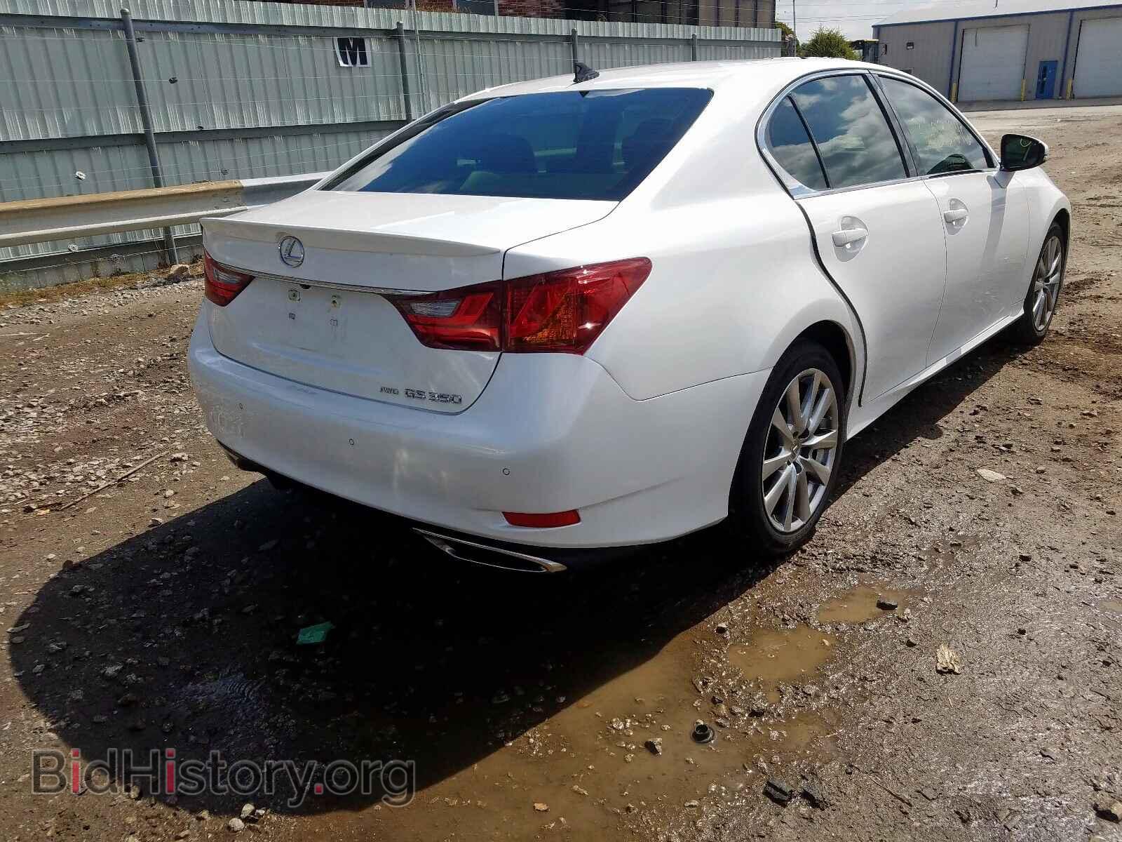 2015 LEXUS GS350 - VIN: JTHCE1BL0FA008354 - Фото 4