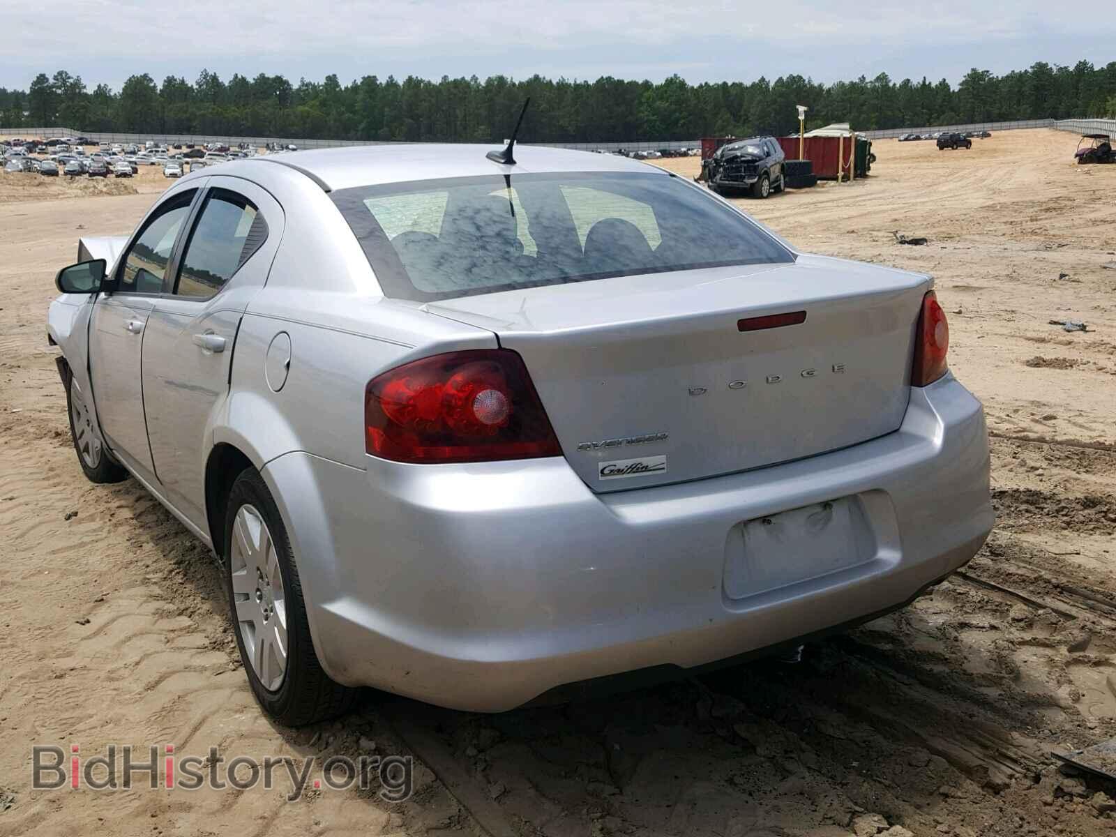 2012 DODGE AVENGER - VIN: 1C3CDZAB7CN220009 - Фото 3