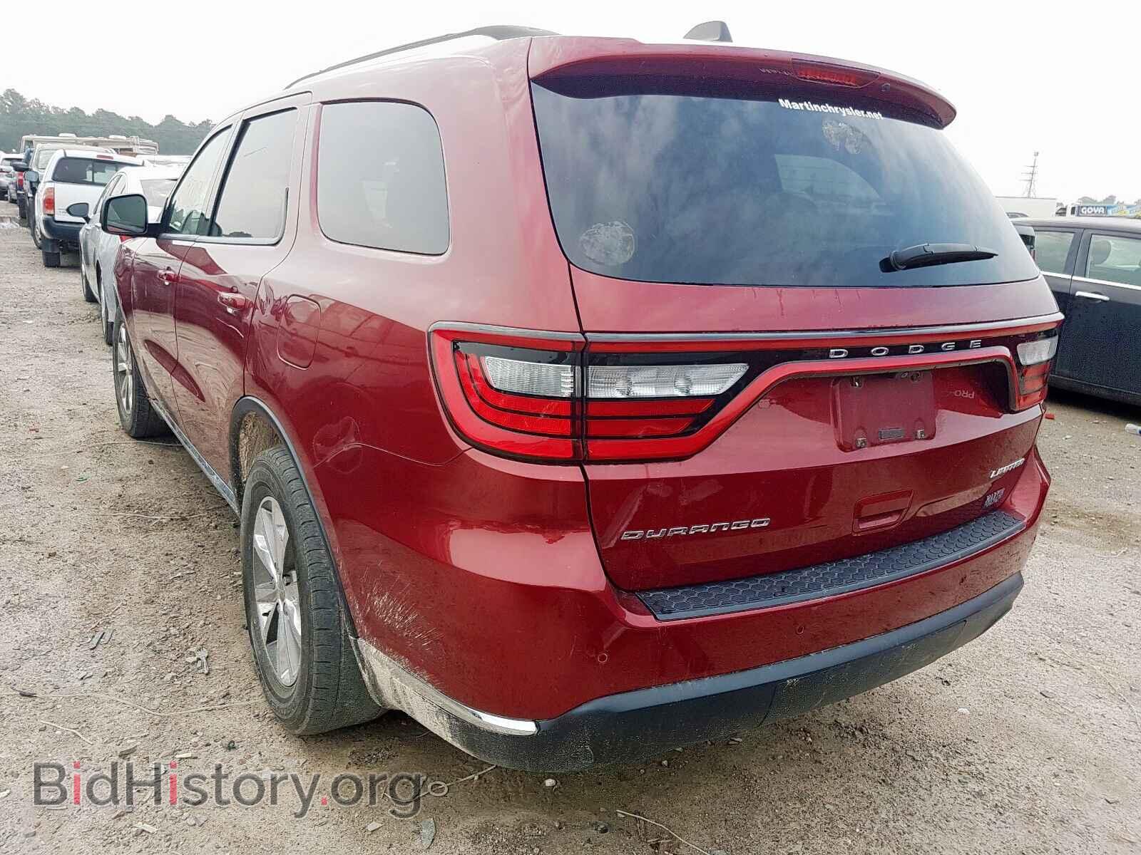 2015 DODGE DURANGO - VIN: 1C4RDHDG2FC222483 - Фото 3