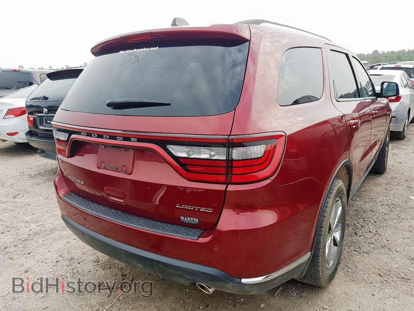 2015 DODGE DURANGO - VIN: 1C4RDHDG2FC222483 - Фото 4