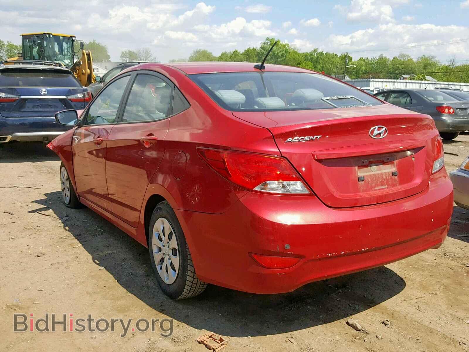 2015 HYUNDAI ACCENT - VIN: KMHCT4AE2FU819661 - Фото 3