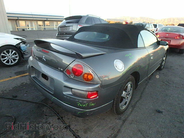 2003 MITSUBISHI ECLIPSE - VIN: 4A3AE45G93E096041 - Фото 4