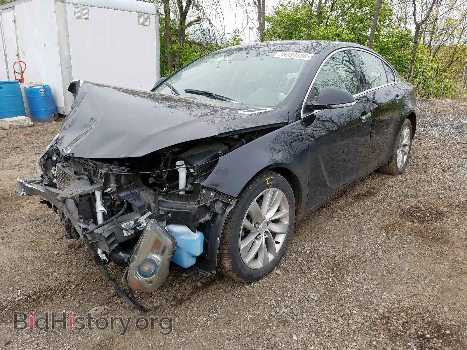 2014 BUICK REGAL - VIN: 2G4GN5EX5E9311127 - Фото 2