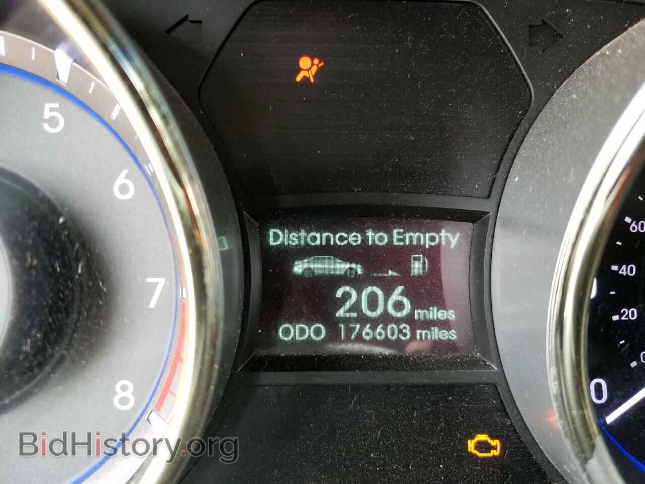2012 HYUNDAI SONATA - VIN: 5NPEC4AC2CH312471 - Фото 8