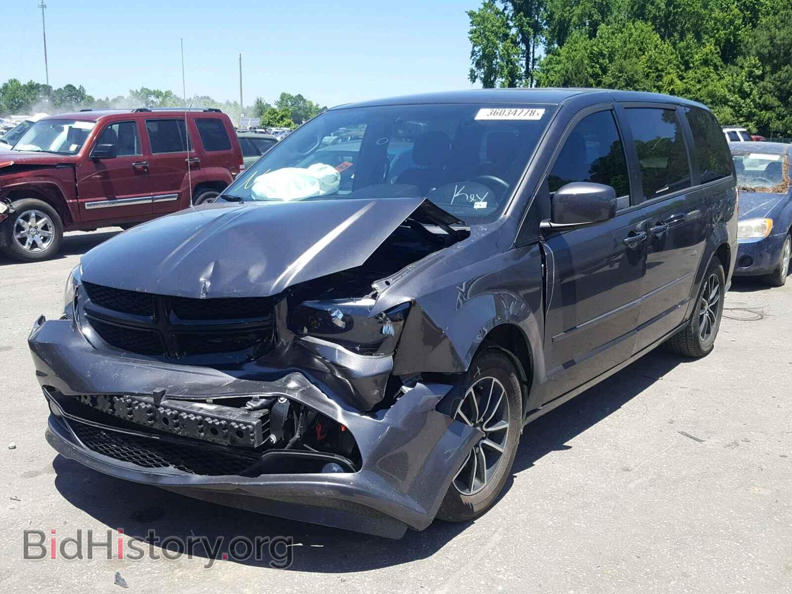 2016 DODGE CARAVAN - VIN: 2C4RDGCG4GR335632 - Фото 2