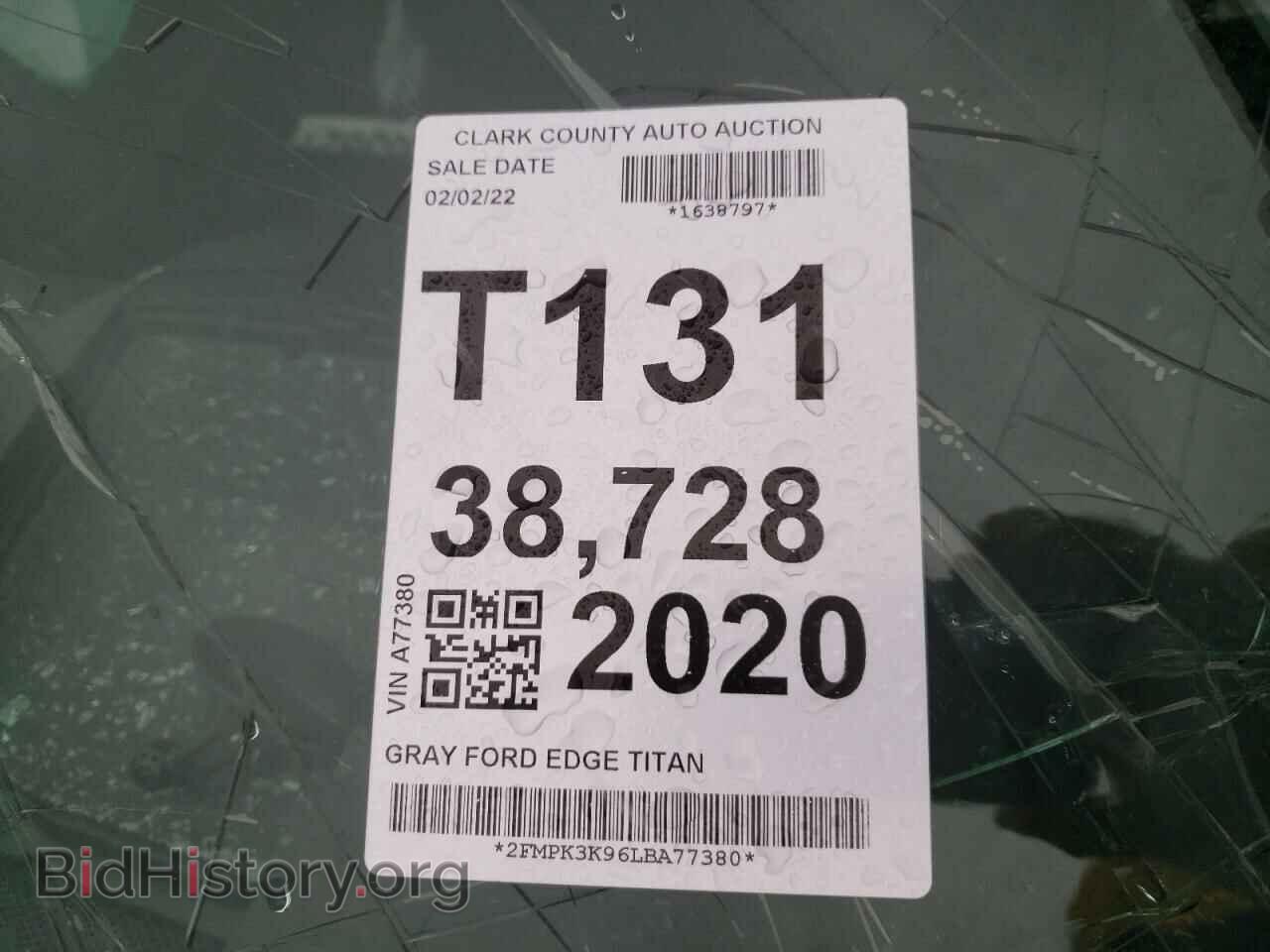 2020 FORD EDGE - VIN: 2FMPK3K96LBA77380 - Фото 10