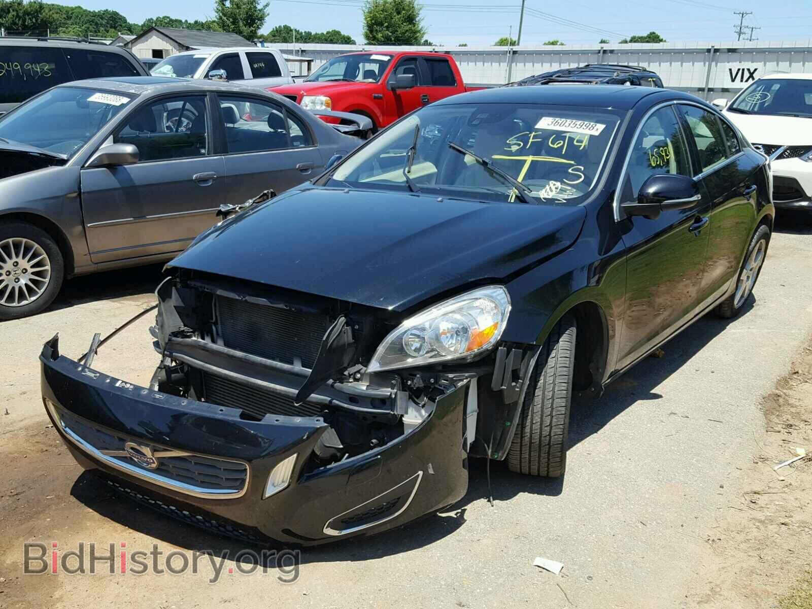 2013 VOLVO S60 - VIN: YV1612FS8D2180523 - Фото 2