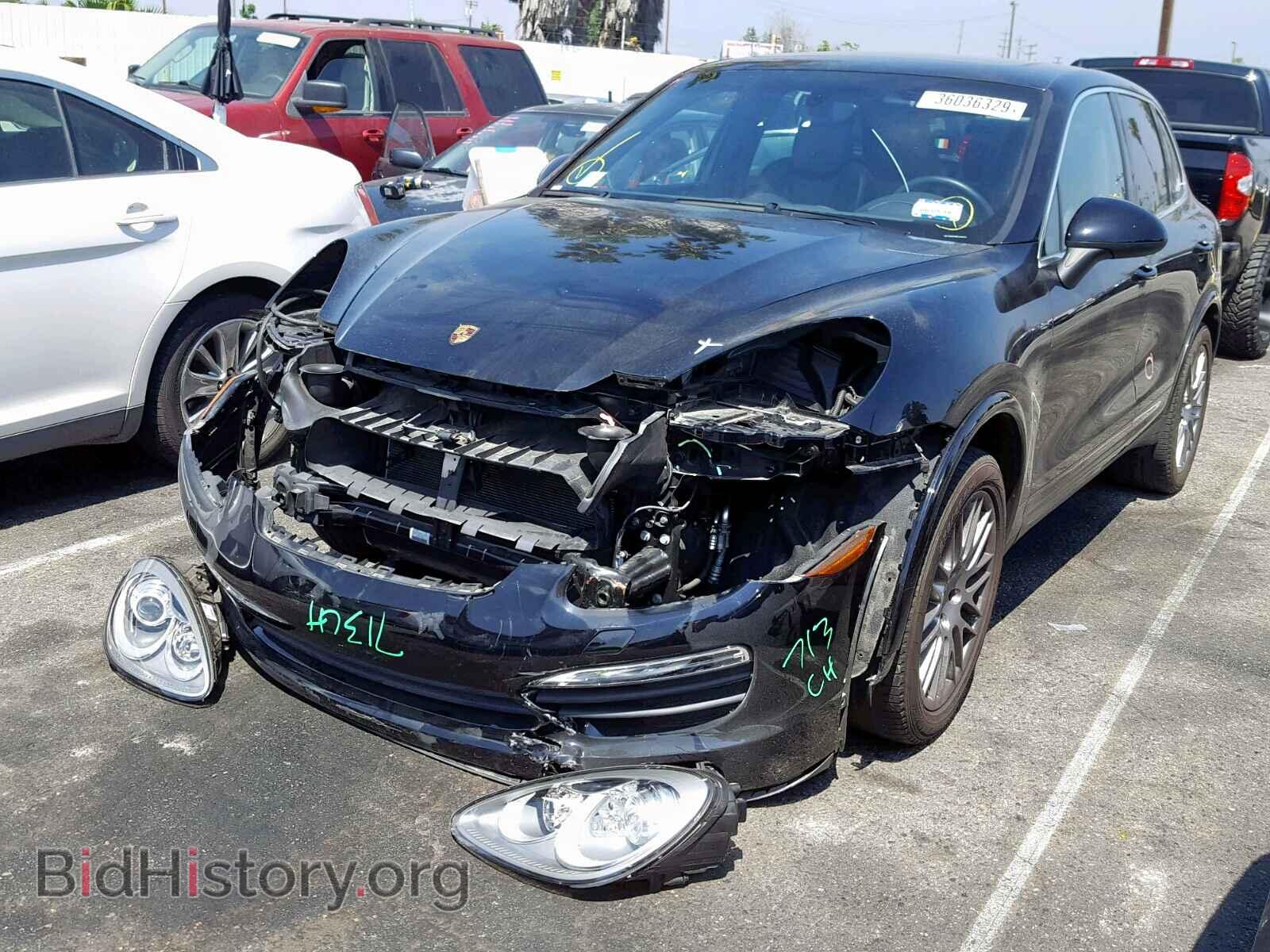 2013 PORSCHE CAYENNE S - VIN: WP1AB2A26DLA84872 - Фото 2