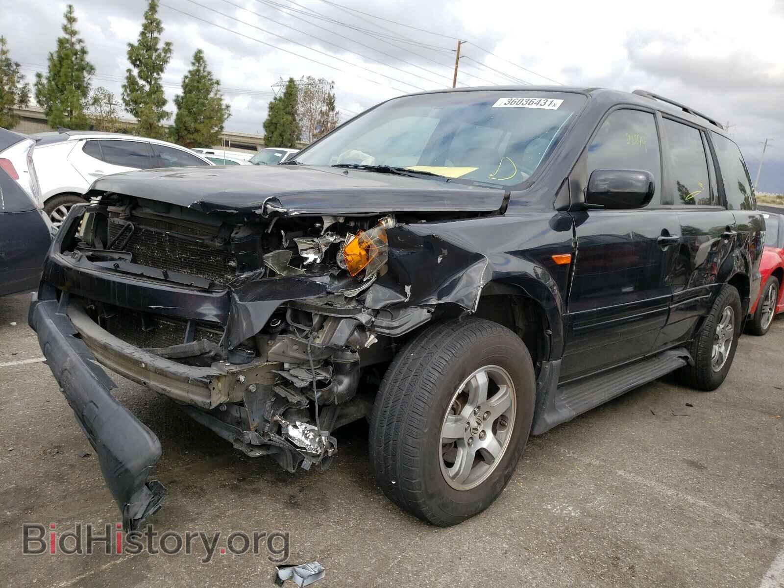 2006 HONDA PILOT - VIN: 5FNYF28696B037662 - Фото 2