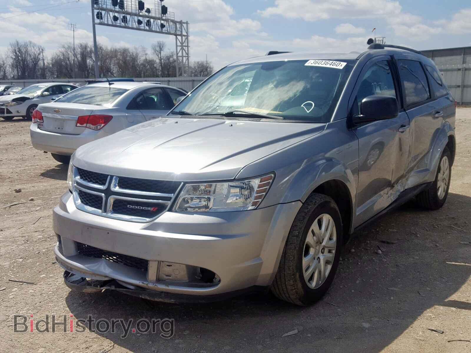 2017 DODGE JOURNEY - VIN: 3C4PDCAB5HT590568 - Фото 2