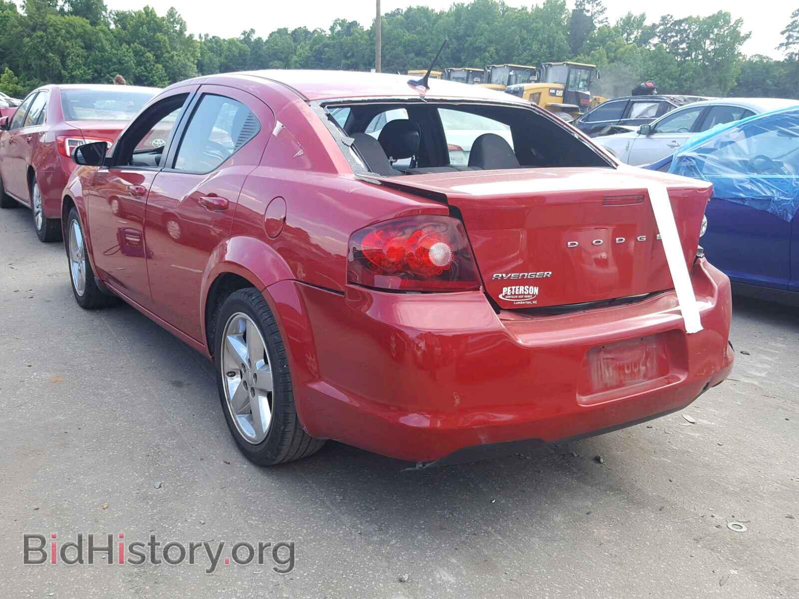 2013 DODGE AVENGER - VIN: 1C3CDZAB3DN711601 - Фото 3