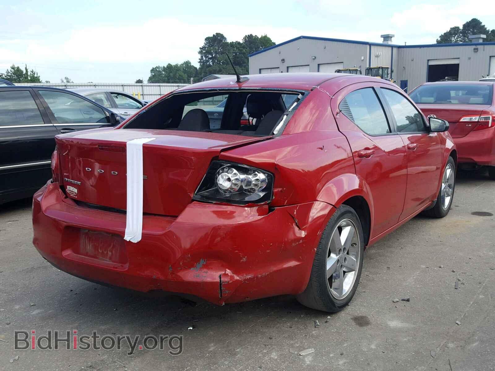 2013 DODGE AVENGER - VIN: 1C3CDZAB3DN711601 - Фото 4