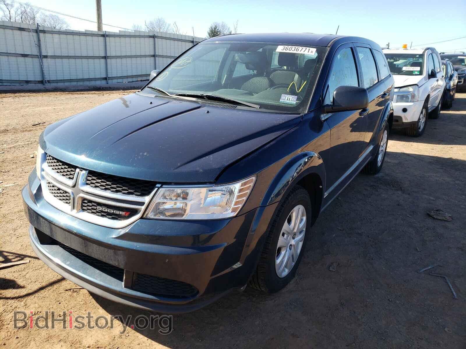 2015 DODGE JOURNEY - VIN: 3C4PDCAB9FT554041 - Фото 2