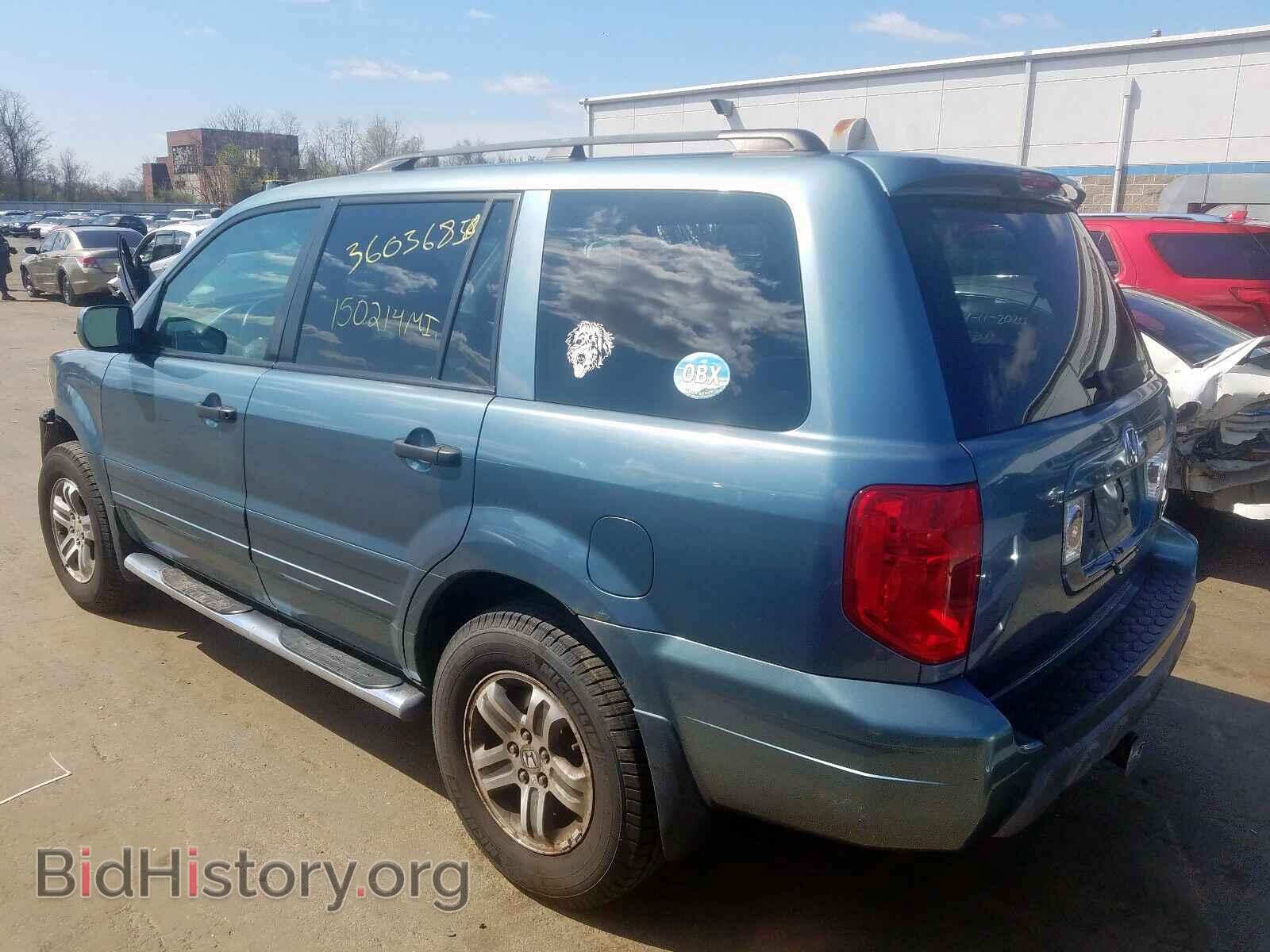 2005 HONDA PILOT - VIN: 2HKYF187X5H500282 - Фото 3
