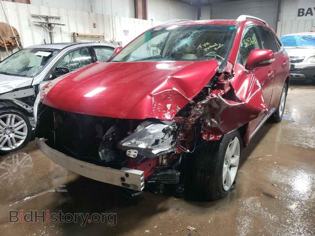 2012 LEXUS RX350 - VIN: 2T2BK1BA9CC150080 - Фото 2