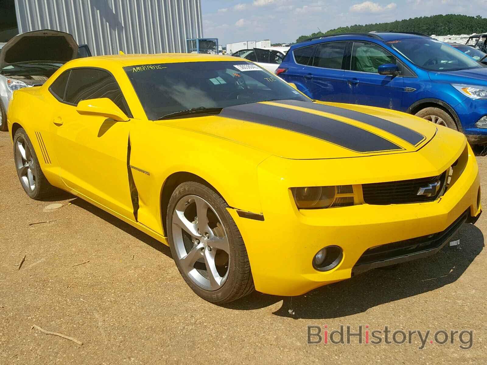 Photo 2G1FC1E35D9125266 - CHEVROLET CAMARO 2013