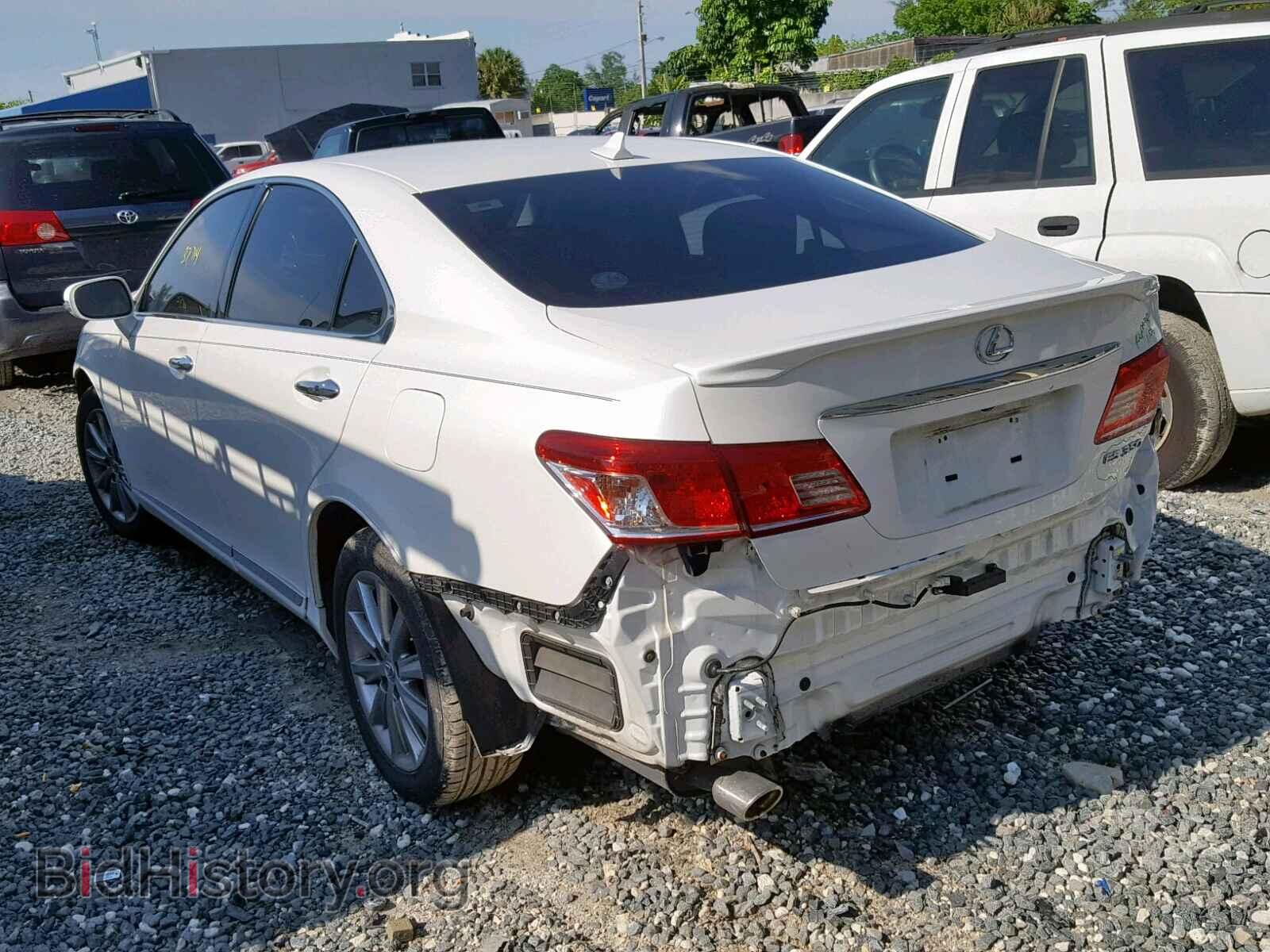 2012 LEXUS ES350 - VIN: JTHBK1EG9C2490251 - Фото 3