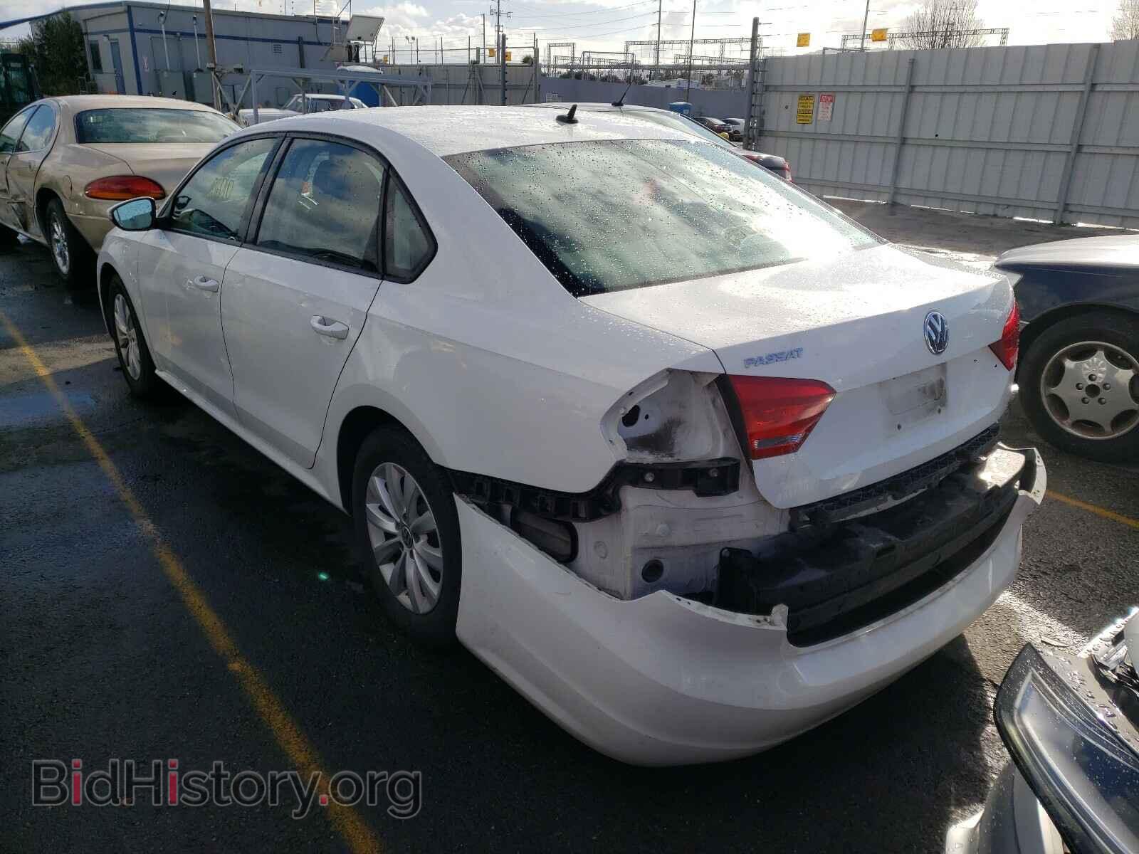 2012 VOLKSWAGEN PASSAT - VIN: 1VWAP7A33CC014993 - Фото 3