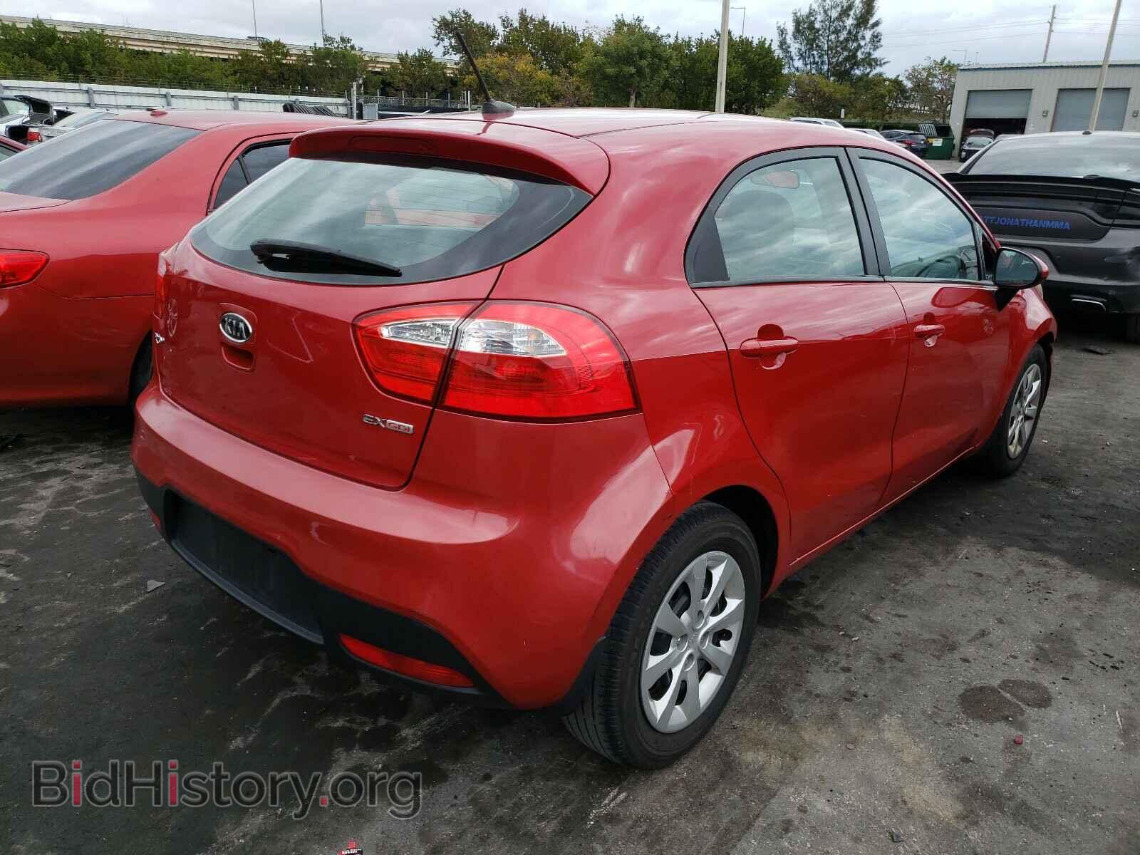 2013 KIA RIO - VIN: KNADN5A37D6097836 - Фото 4