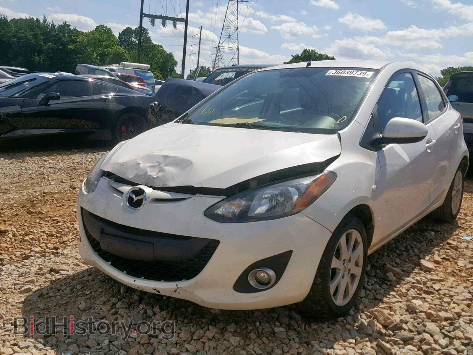 2012 MAZDA 2 - VIN: JM1DE1LY9C0137243 - Photo 2