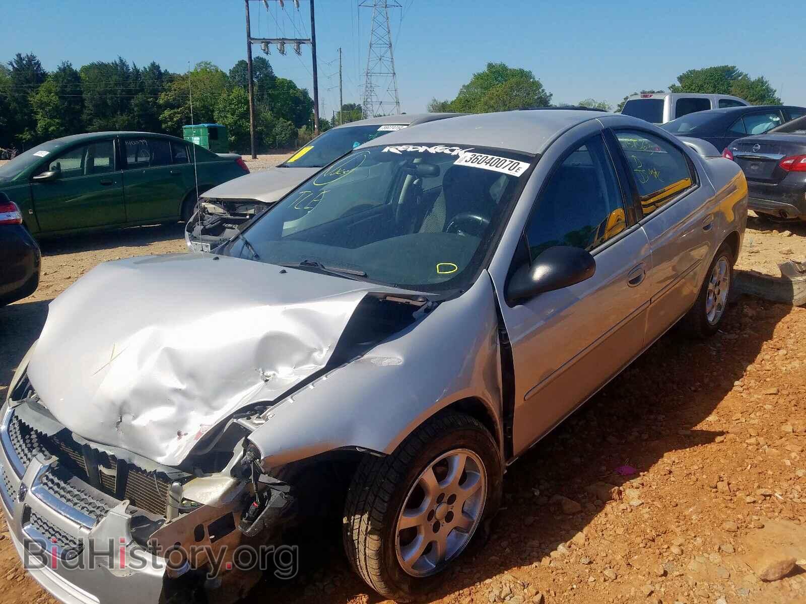 2005 DODGE NEON - VIN: 1B3ES56C95D253706 - Фото 2