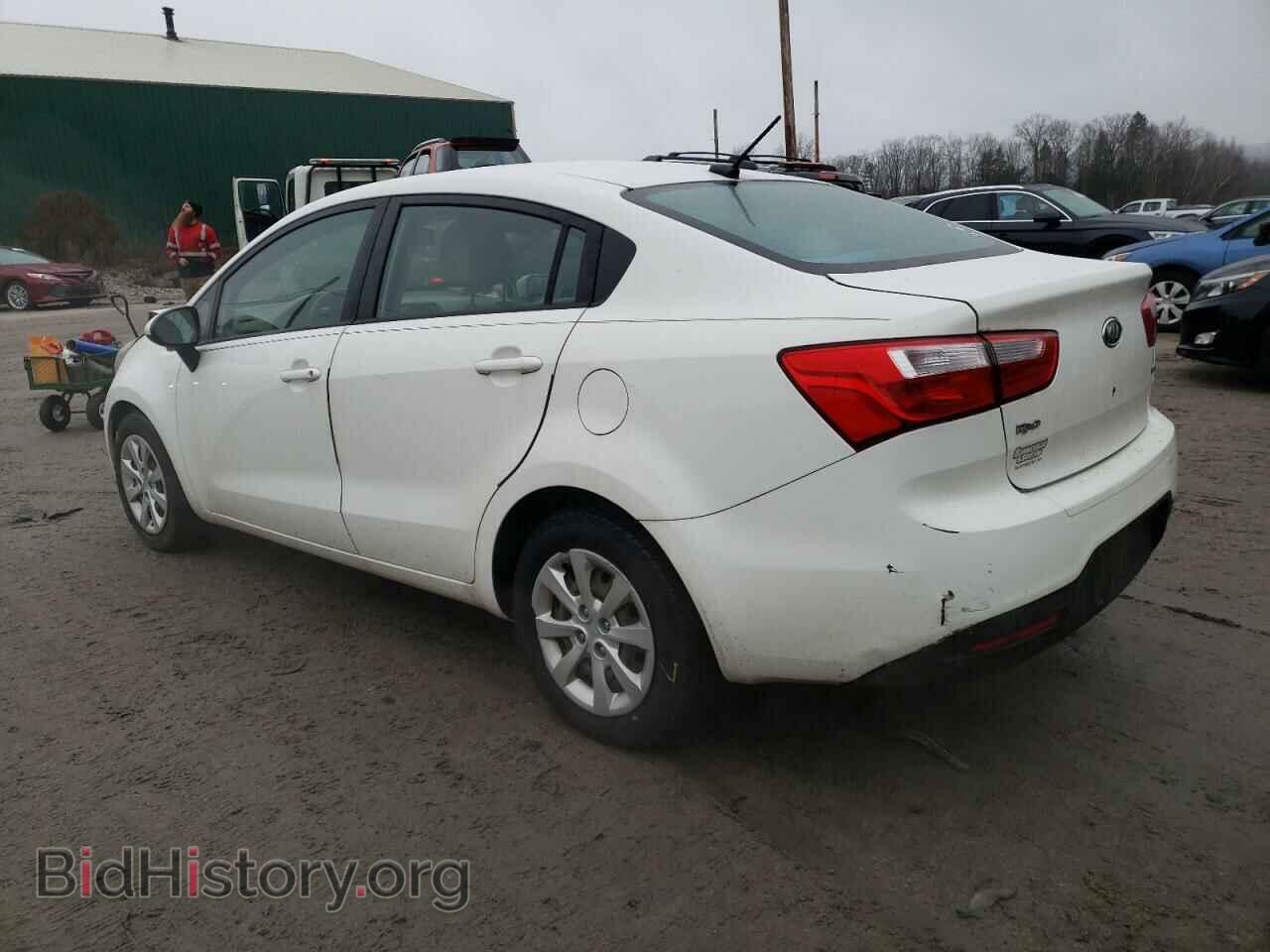 2013 KIA RIO - VIN: KNADM4A36D6129575 - Фото 2