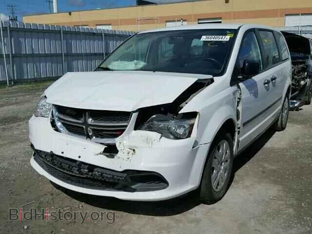 2016 DODGE CARAVAN - VIN: 2C4RDGBGXGR217408 - Фото 2