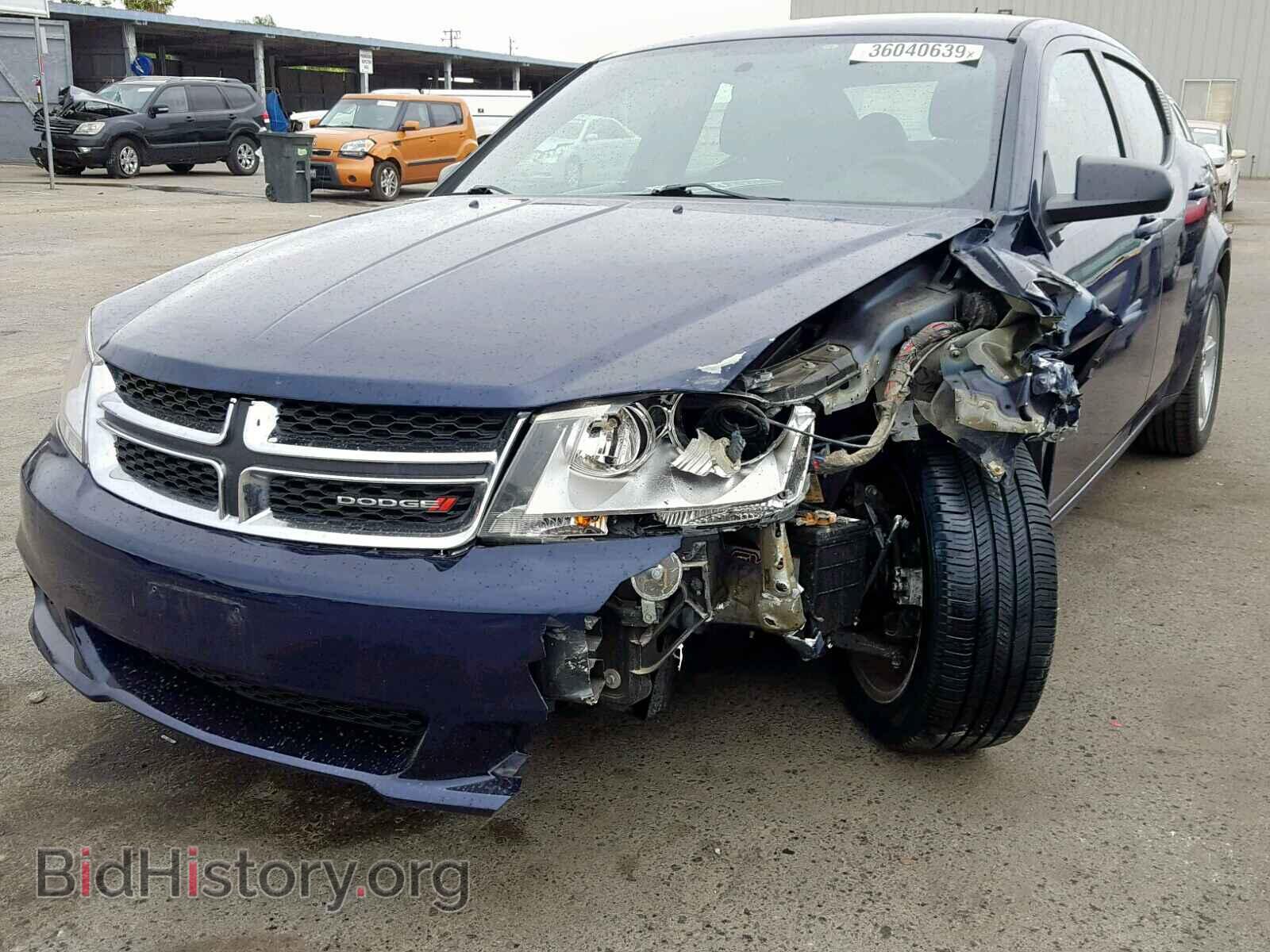 2013 DODGE AVENGER - VIN: 1C3CDZAB5DN660764 - Photo 2