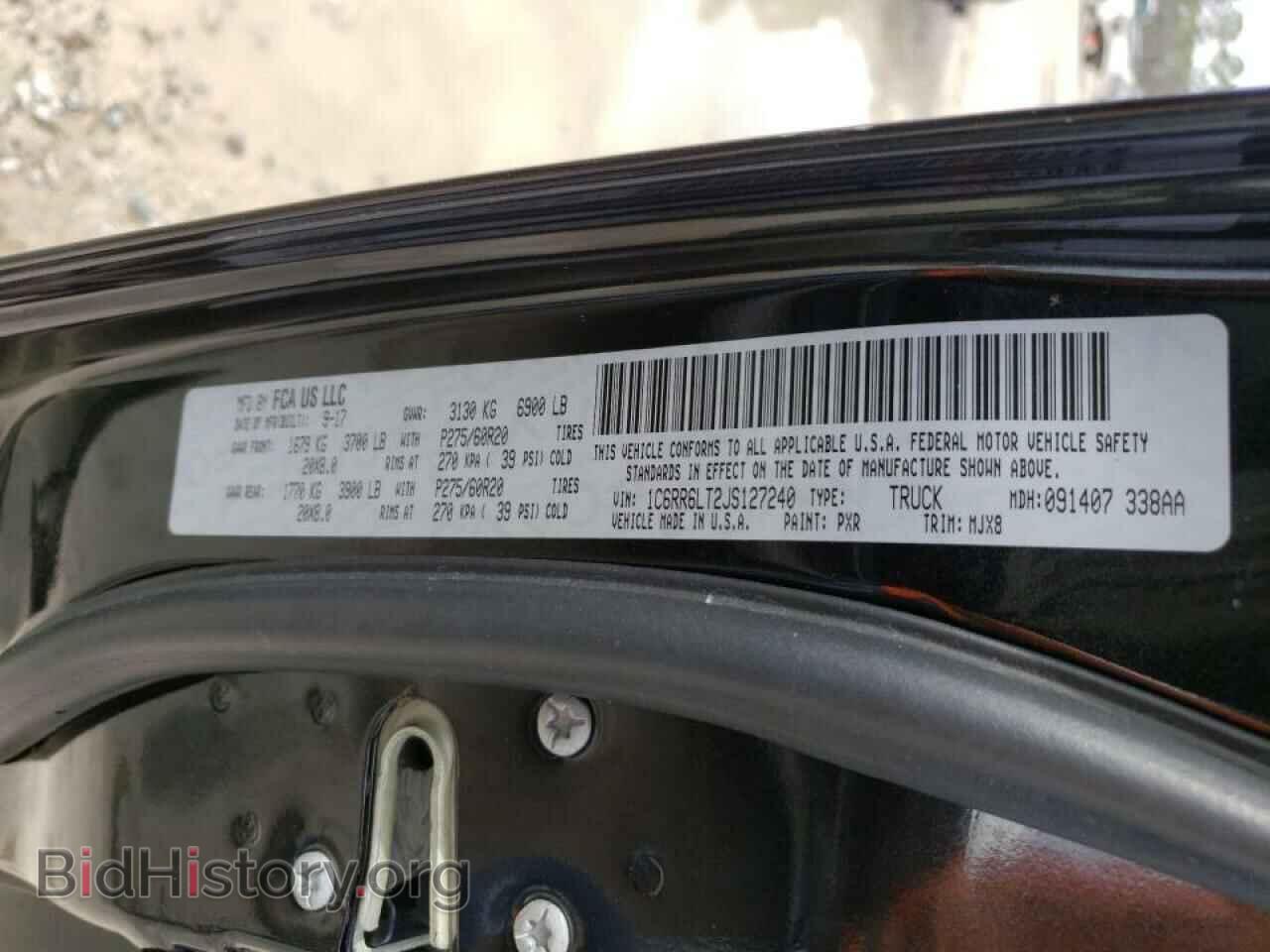 2018 RAM 1500 - VIN: 1C6RR6LT2JS127240 - Фото 10