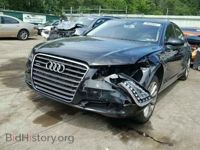 2014 AUDI A8 - VIN: WAURGAFD3EN007695 - Фото 2