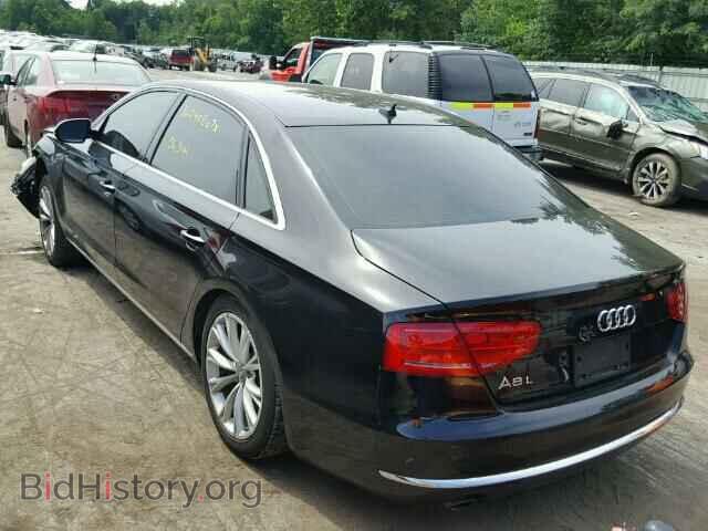 2014 AUDI A8 - VIN: WAURGAFD3EN007695 - Фото 3