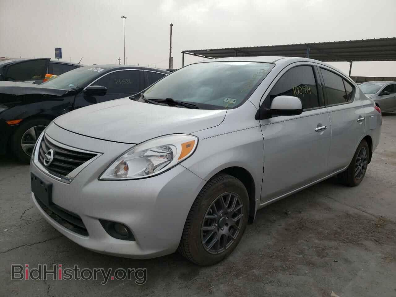 2014 NISSAN VERSA - VIN: 3N1CN7AP7EL821435 - Фото 2