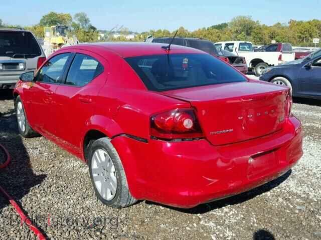 2013 DODGE AVENGER - VIN: 1C3CDZAB3DN531101 - Photo 3