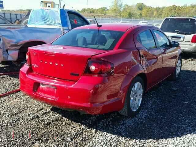 2013 DODGE AVENGER - VIN: 1C3CDZAB3DN531101 - Photo 4