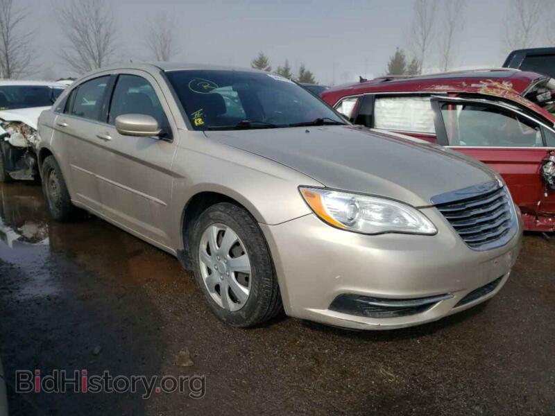 2013 Chrysler 200 200 LX (VIN 1C3CCBABXDN609125) — фото 1 из 10, Copart, повреждение: бок