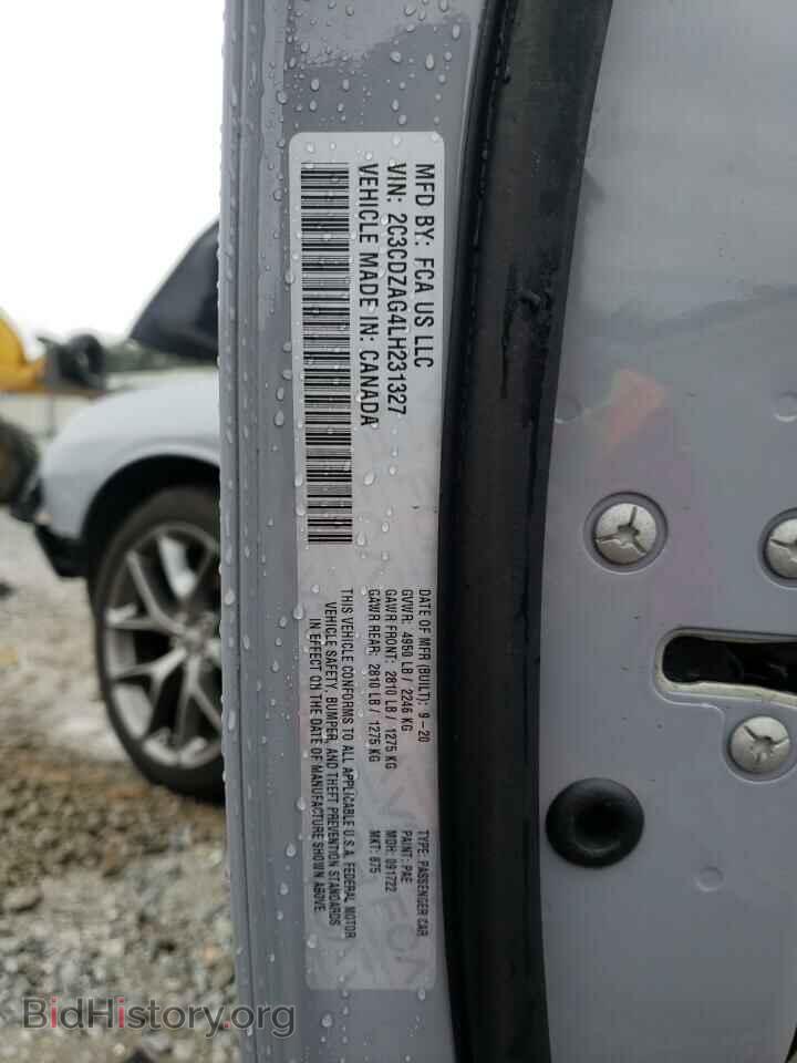 2020 DODGE CHALLENGER - VIN: 2C3CDZAG4LH231327 - Photo 10