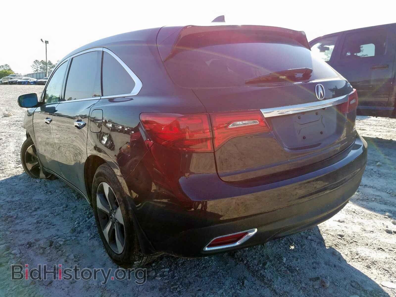 2015 ACURA MDX - VIN: 5FRYD4H28FB008554 - Фото 3