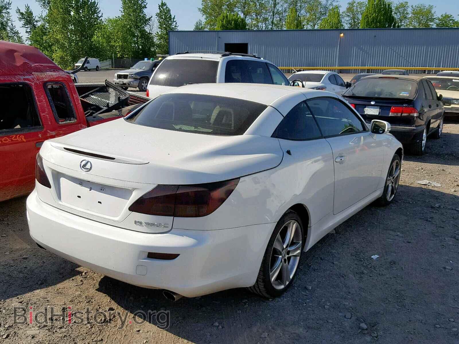2011 LEXUS IS - VIN: JTHFE2C23B2506934 - Фото 4