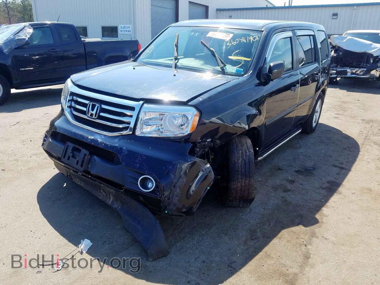2013 HONDA PILOT - VIN: 5FNYF4H22DB023768 - Фото 2