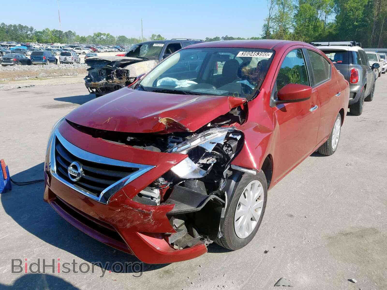2019 NISSAN VERSA - VIN: 3N1CN7AP1KL855656 - Фото 2